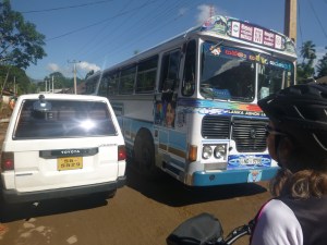 Crazy driving, crazy roads