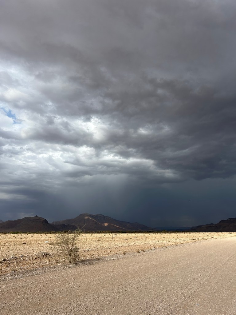 The weather looked a bit threatening. Hey ho. 